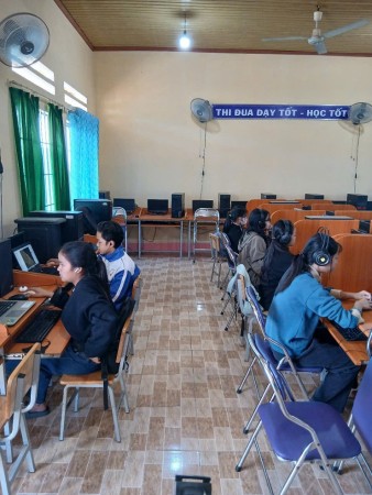 Học sinh khối 7 tham gia với số lượng đông nhất